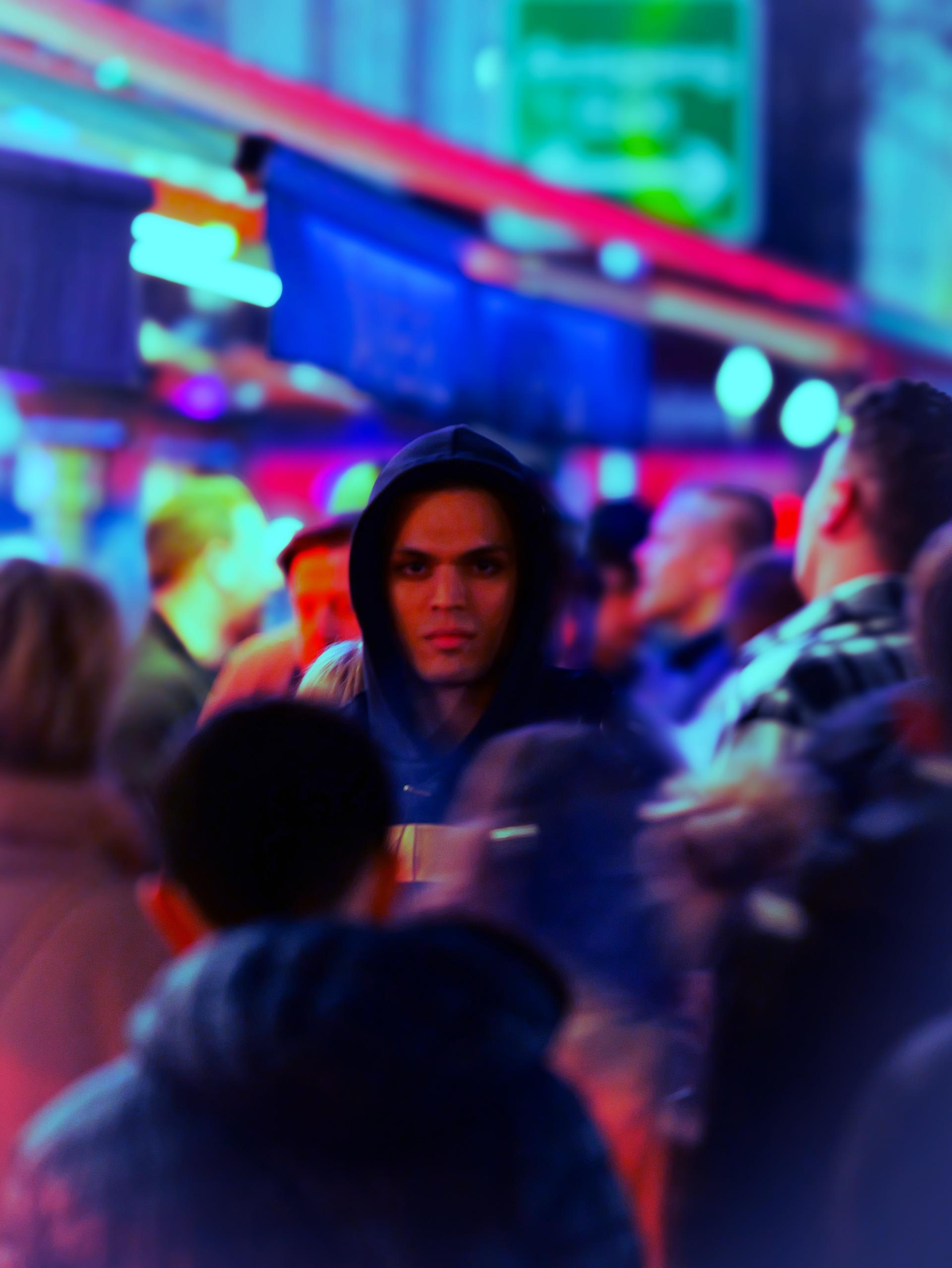 standing out in the crowd
