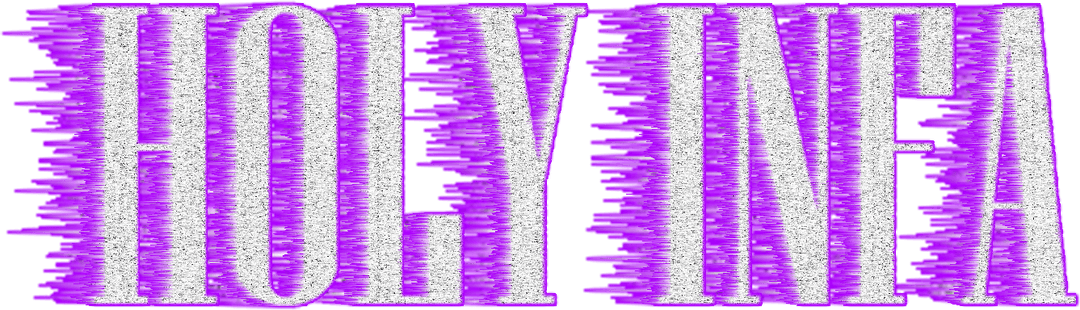Holy infa text logo